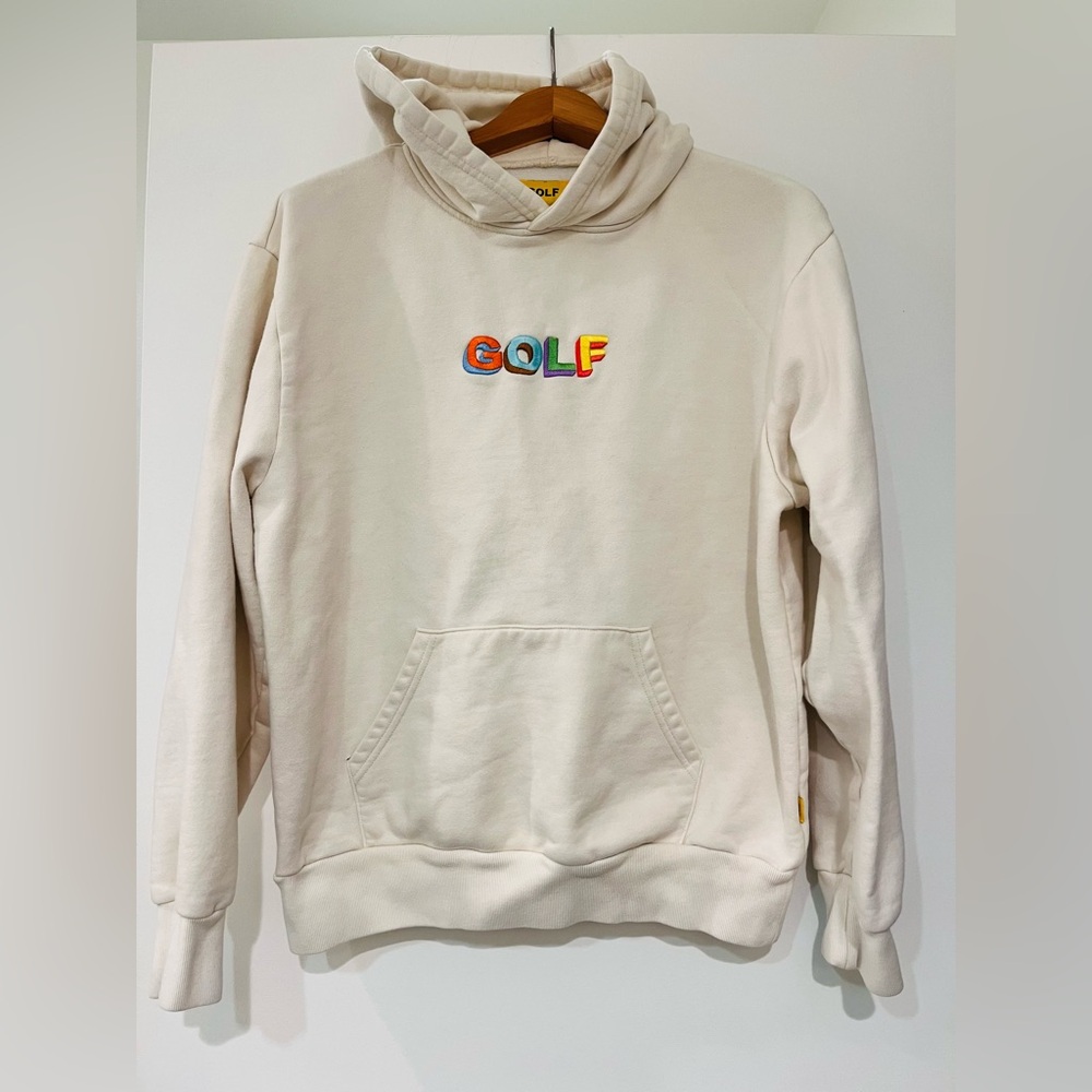 Golf Wang Men's Medium Cream Hoodie Tyler, the Creator Edition